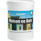 Водоэмульсионная декоративная  краска-лазурь Vincent MAISON EN BOIS для внутренних и наружных работ (Vincent) База А