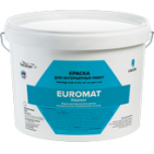Водно-дисперсионная акрилатная краска EUROMAT база P (База А) Евромат для внутренних работ (Soframap)
